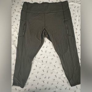 Athleta Green Rainier Tight in Plus Supersonic, Size 3X